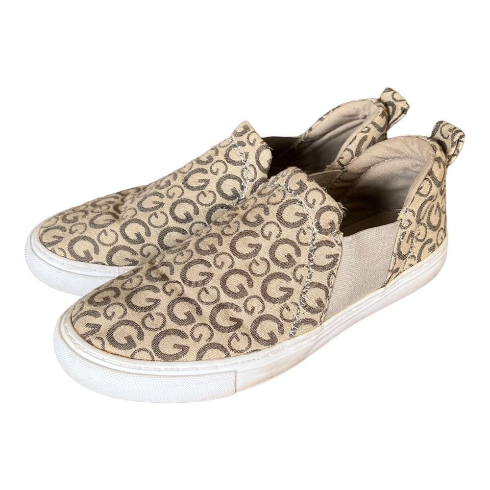 Guess Women’s Shoes Sz 7.5 tan beige brown